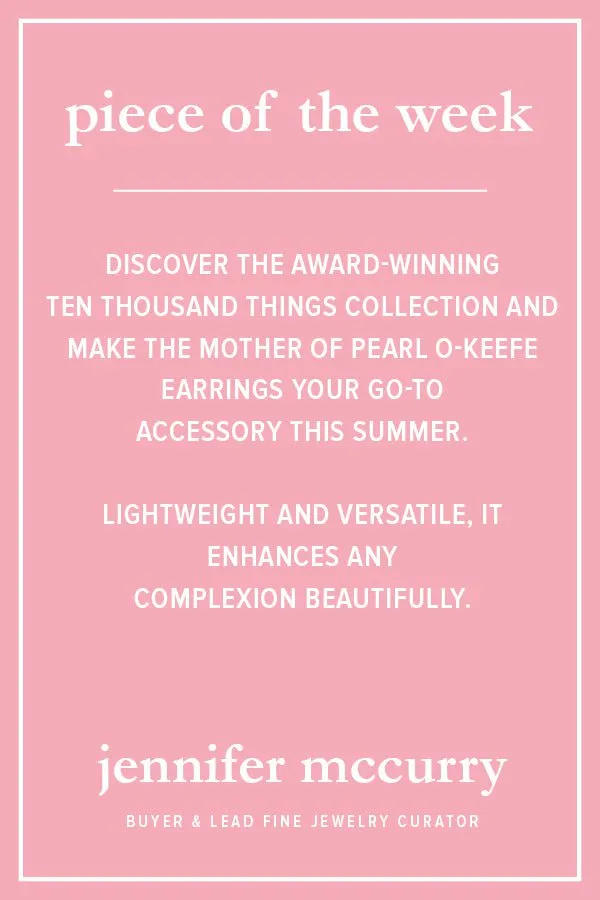Small O'Keefe Pearl Earrings