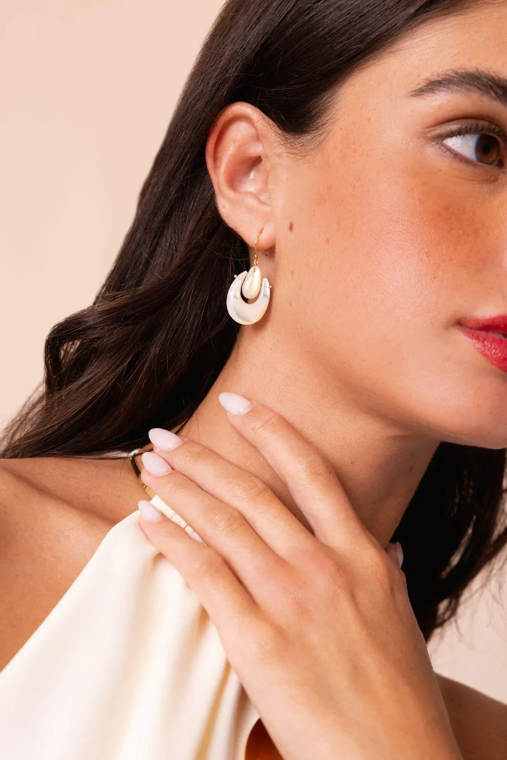 Small O'Keefe Pearl Earrings