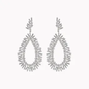 Small Teardrop Fireworks Earrings