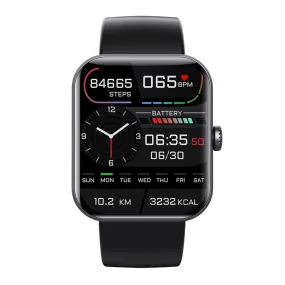 Sports Watch Bluetooth Call Smart Watch Heart Rate Monitoring Fitness Tracker Black
