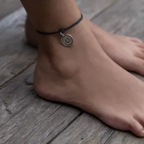 Star Inside Circle Anklets