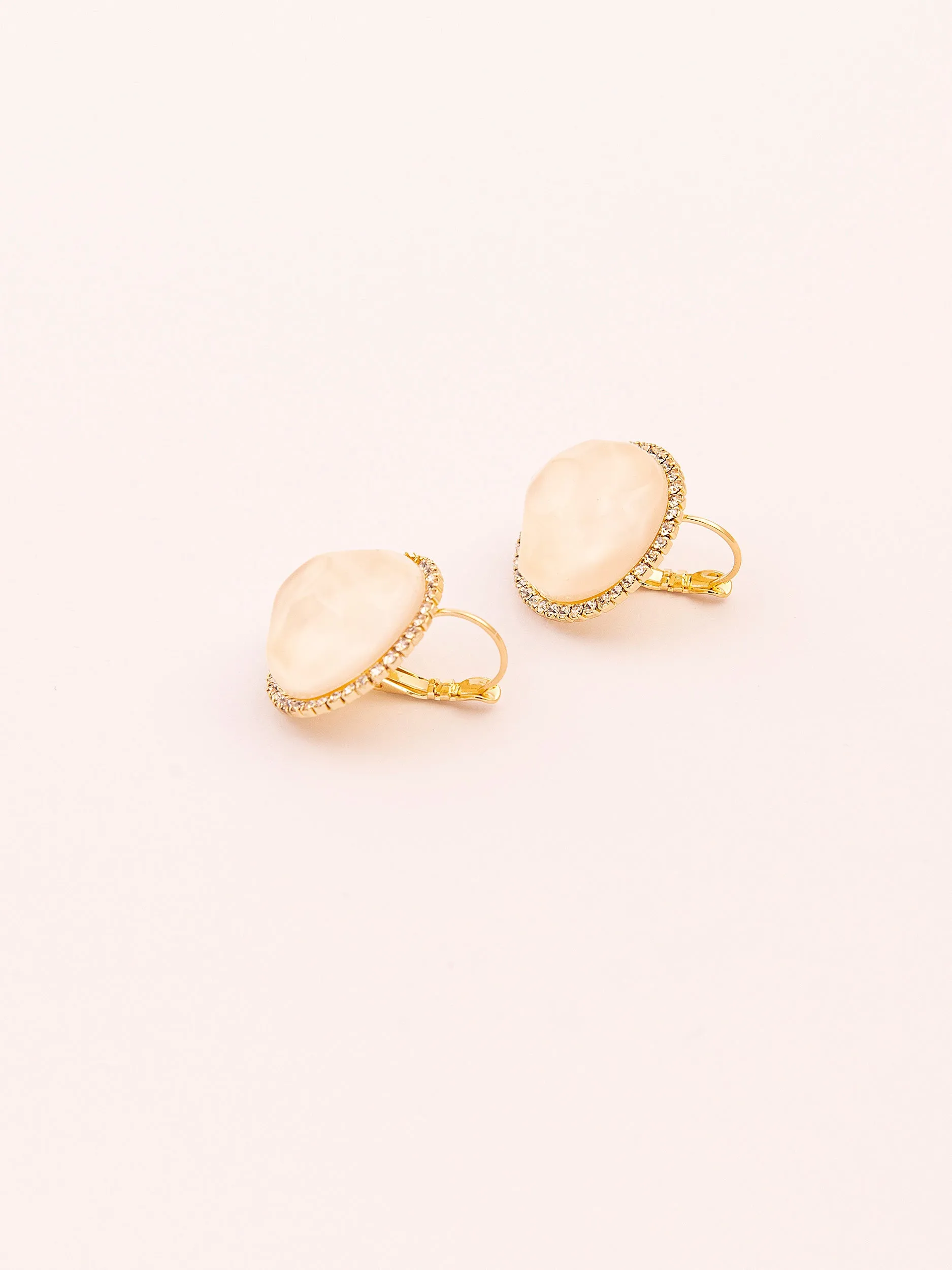 Stone Embellished Earrings