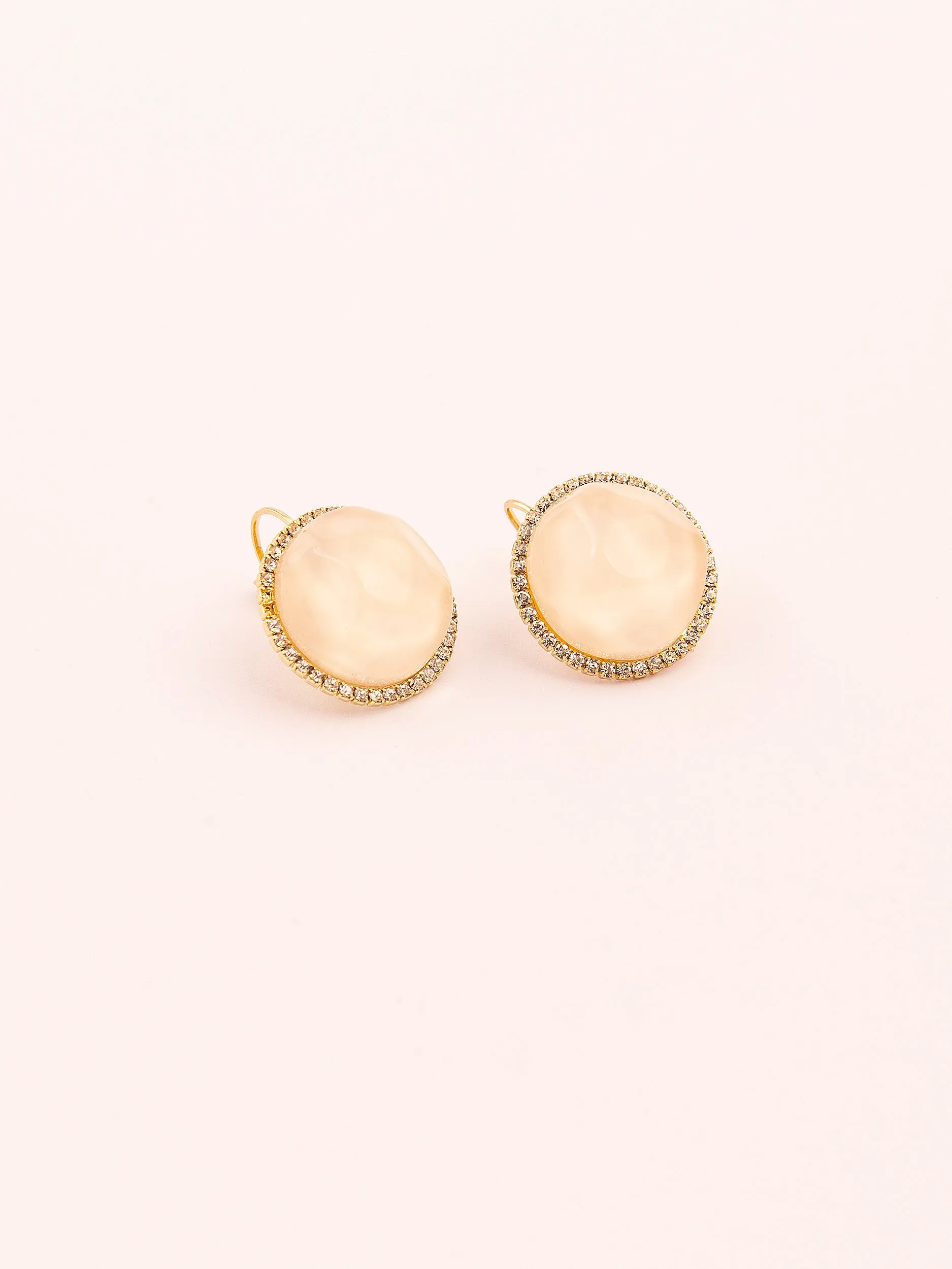 Stone Embellished Earrings