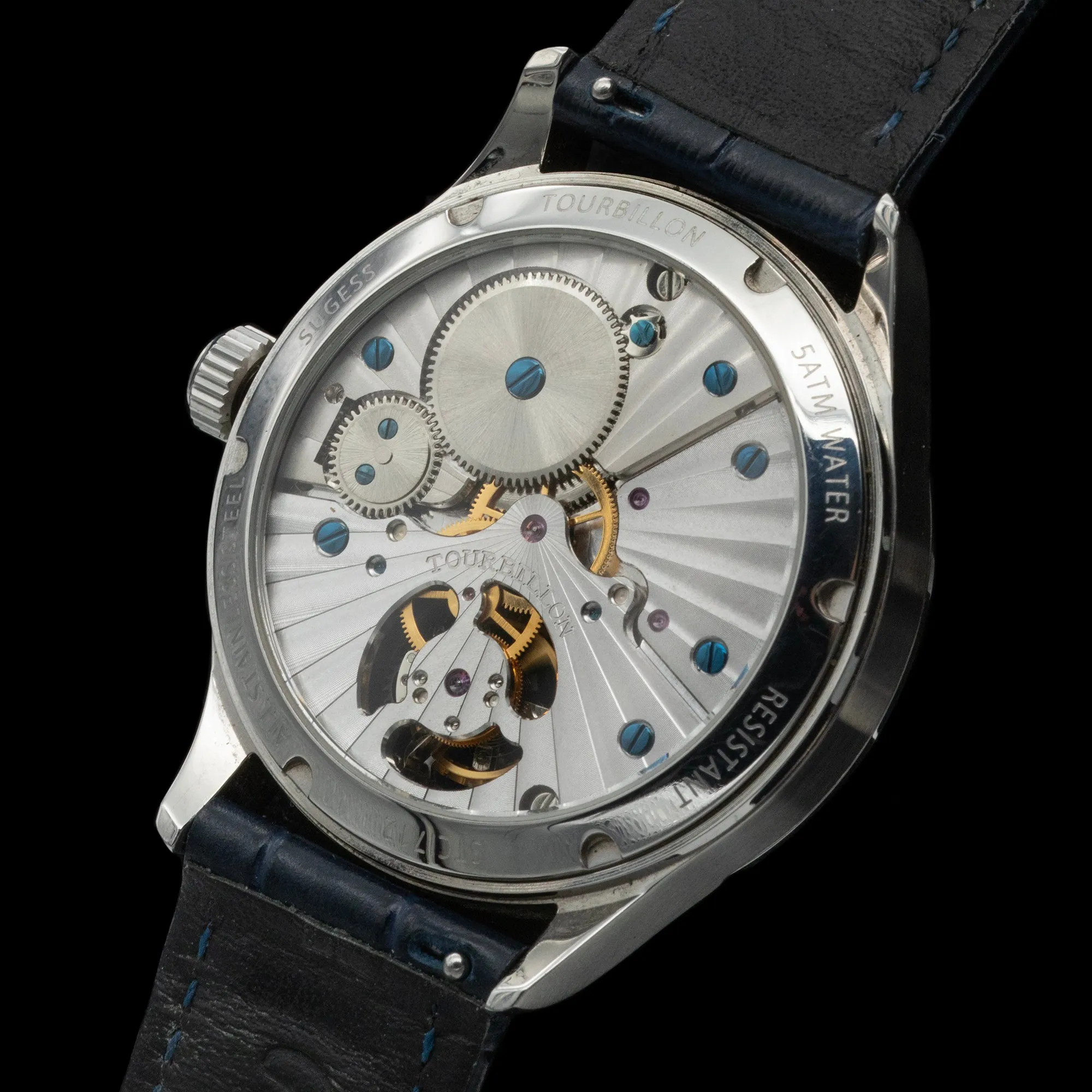 Sugess - Tourbillon Master 'Blue Goldstone' SU8230STRA