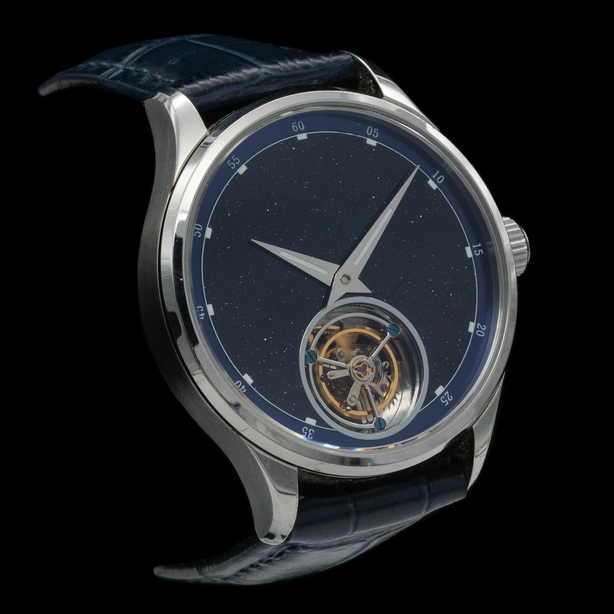 Sugess - Tourbillon Master 'Blue Goldstone' SU8230STRA