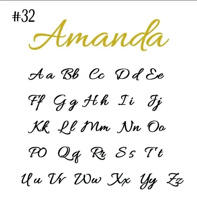 The Ashley Custom Name Necklace - Children to Adult Sizes