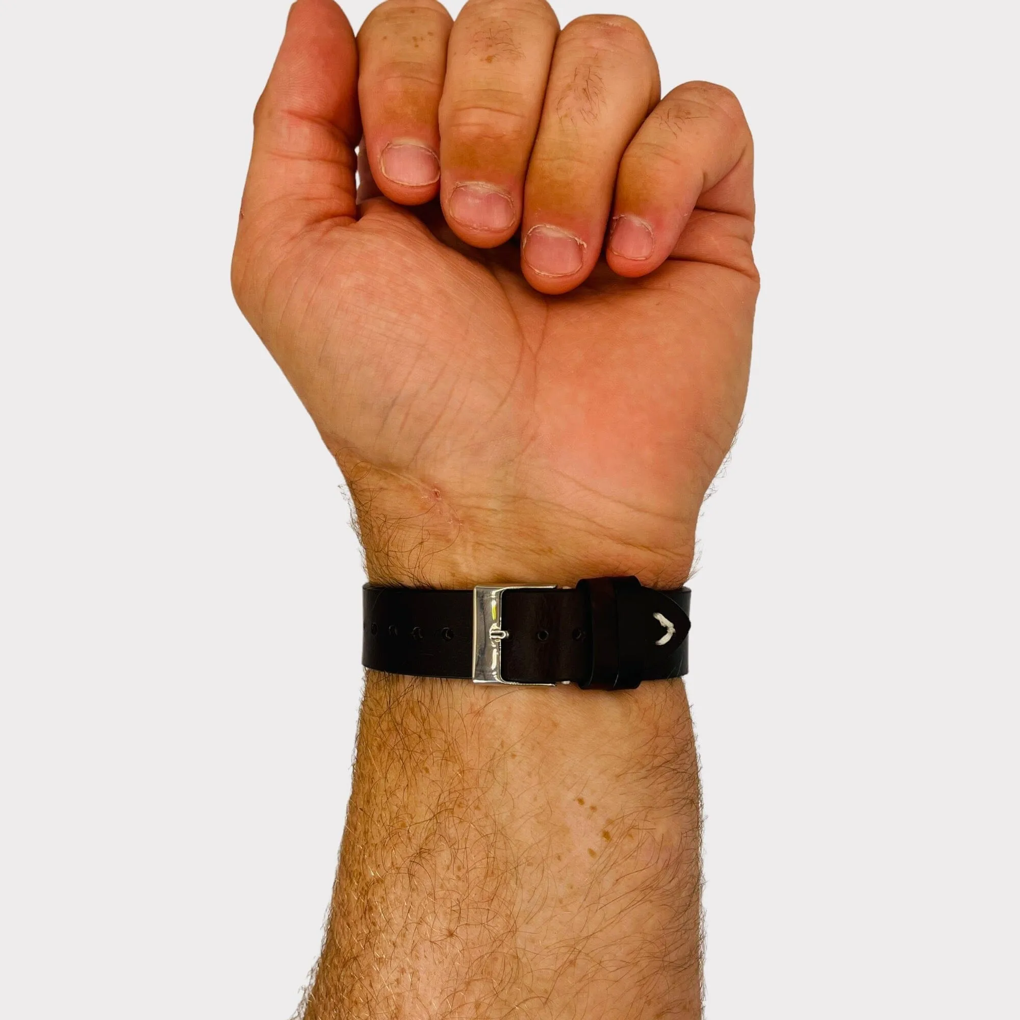 Vintage Oiled Leather Watch Straps Compatible with the Kogan Hybrid  Smart Watch