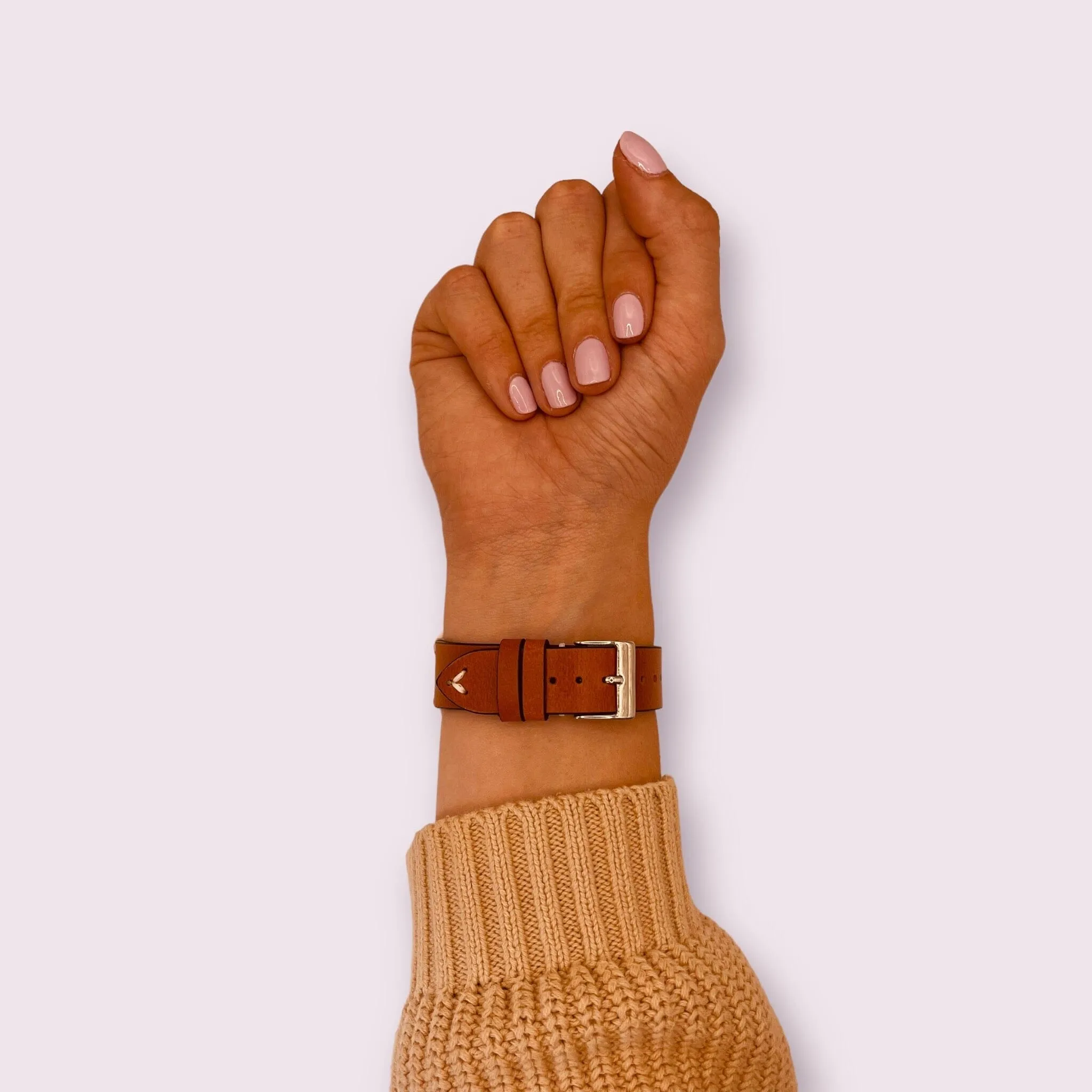 Vintage Oiled Leather Watch Straps Compatible with the Kogan Hybrid  Smart Watch