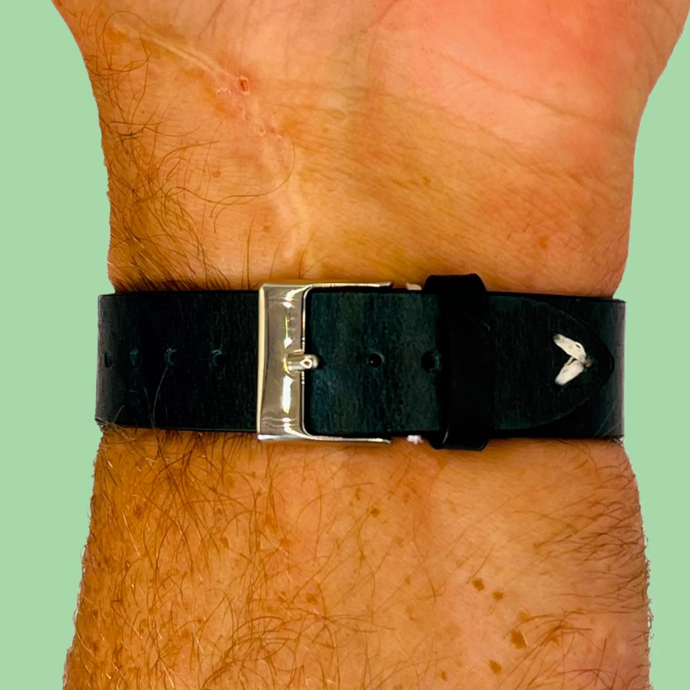 Vintage Oiled Leather Watch Straps Compatible with the Kogan Hybrid  Smart Watch