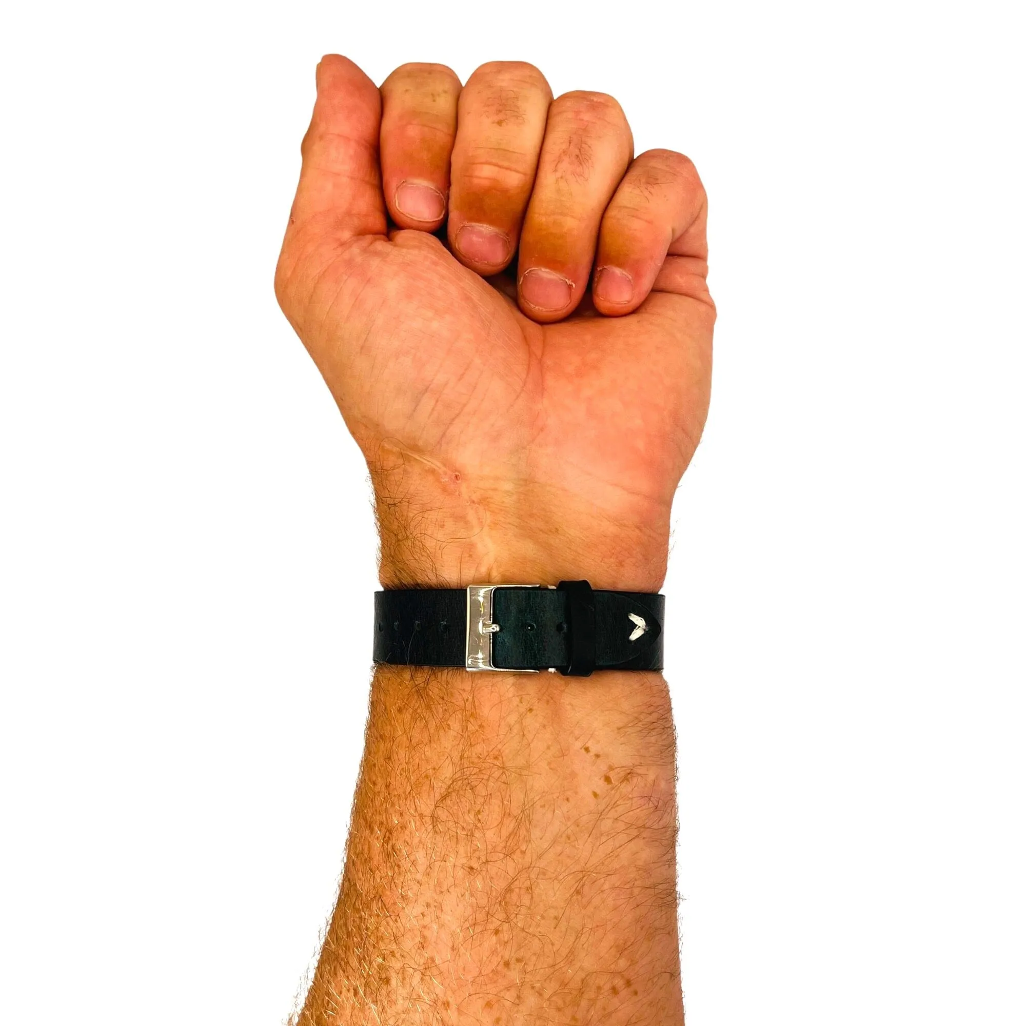 Vintage Oiled Leather Watch Straps Compatible with the Kogan Hybrid  Smart Watch